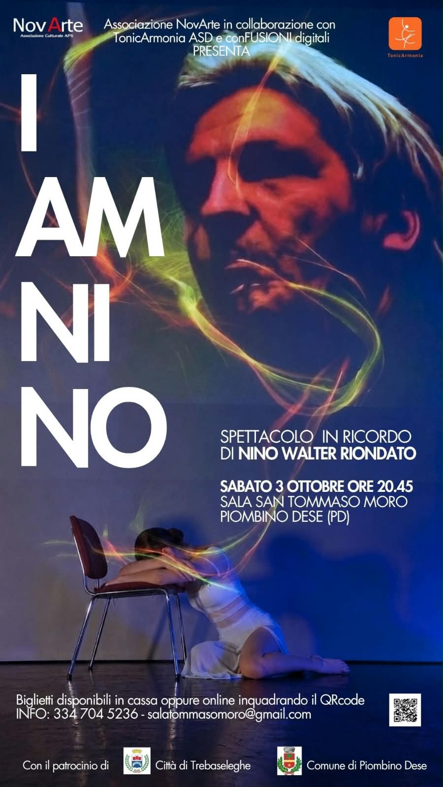 I AM NINO - Spettacolo in ricordo di Nino Walter Riondato